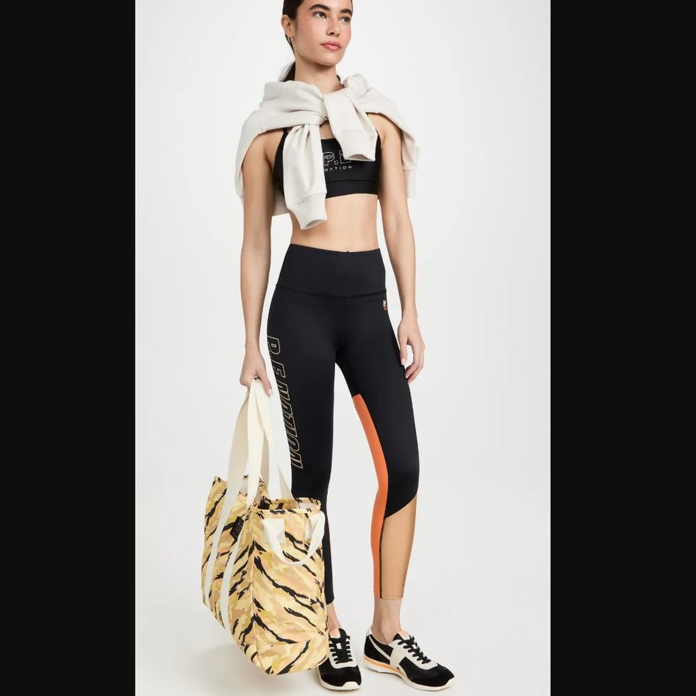 P.E Nation PE NATION - LIKE NEW Comeback Colorblock High Waist Leggings SIZE S